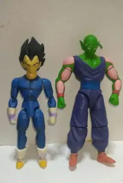 ドラゴンボール　ベジータ　ピッコロ　アクションフィギュア