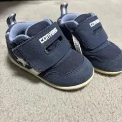 CONVERSE ネイビー スニーカー マジックテープ 12.5cm
