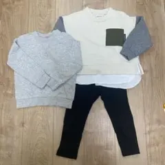 110 子供服 3点　チャオパニック　breeze スウェット