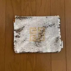 GIVENCHY ジバンシィ スパンコール ポーチ シルバー