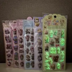 ラブブ　ボンボンドロップシール　6点まとめ売り