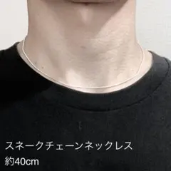 スネークチェーン ネックレス
