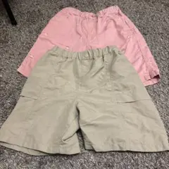 UNIQLO キッズ ハーフパンツ 2点セット 120cm
