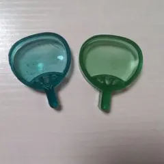 レジンパーツ 青と緑 セット