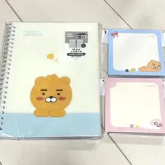 カカオフレンズ　韓国ダイソー　メモ帳　リングノート