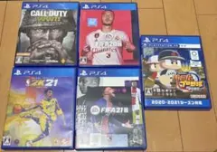 FIFA20、21 2K21 パワプロ2020 CODWWⅡ