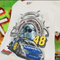 90s ミラーレーシング フォード ナスカー ビンテージTシャツ L 8688 