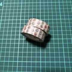 mt　カモ井　マスキングテープ　マステ　あたり　パール　2個セット
