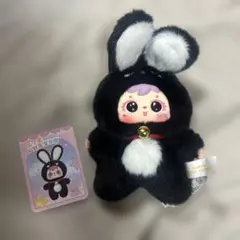 大人気SAMUEL 三小毛猫小聚会 黒猫 ぬいぐるみ キーホルダー キラ目2
