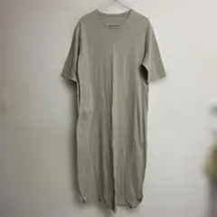 SLOBE IENA カットソーワンピース グレー