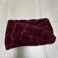 [美品]ボルドー　スヌード