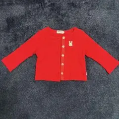 MIKI HOUSE カーディガン　ミキハウス　うさこ　80 女の子　ベビー服