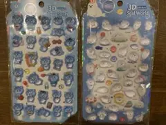 NEKONI シール　くま　あざらし　2枚セット