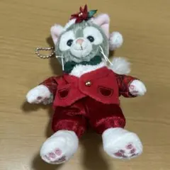 東京ディズニーシー　ジェラトーニ　ぬいぐるみバッジ　クリスマスのサムネイル