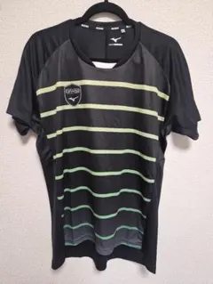 MIZUNO バレーボールシャツ ブラック メンズ　XL　Tシャツ 速乾