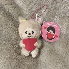 【新品未使用】 モンチッチ ハート♡マスコットゎ