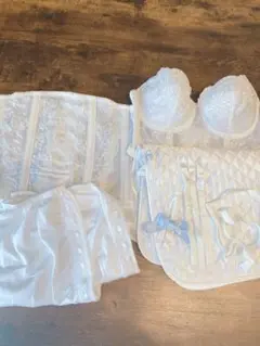 ワコール　ブライダルインナー　　C65  セット　収納ケース付　　美品