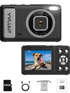 6K デジタルカメラ 本体 64MP 16倍ズーム - メルカリ