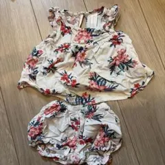 ベビー服 セットアップ 花柄 80のサムネイル