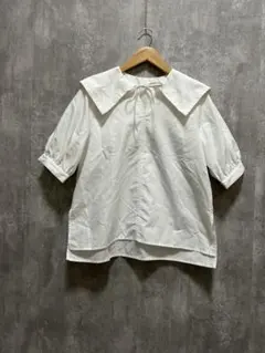 N. エヌ ナチュラルビューティーベーシック セーラーカラープラウス