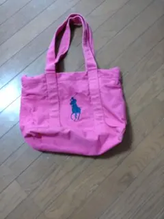 POLORalph Lauren　トートバッグ　ビッグロゴ