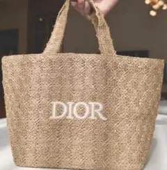 Dior ノベルティ ストロートートバッグ ベージュ