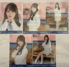 乃木坂46 生写真 田村真佑 14周年記念 アニバーサリー 5種コンプ 美品