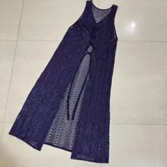 PLEATS PLEASE プリーツプリーズ　ジレ カーディガン ワンピースのサムネイル