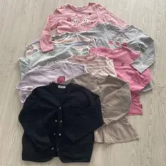 まとめ　長袖　トレーナー　カットソー 9点セット 110センチくらい　送料込み