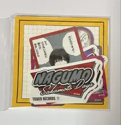 サカモトデイズ タワレコステッカーセット 南雲与市 神々廻　 大佛 篁