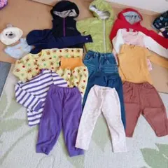 ベビー服セット 95cm以下 多色16点