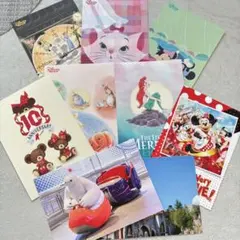 【9枚セット】ディズニー　ポストカード　ディズニーファン　ハガキ