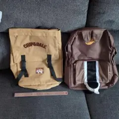 チップとデール ロールトップリュック　２点