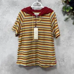 BEBE べべ　半袖Tシャツ　カットソー　ボダー