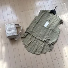 新品・半額以下☆UNITED ARROWS☆ノースリーシャツチュニック 