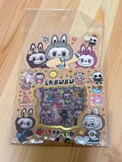 LABUBU バニーキャラクターシールセット