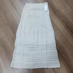 アメリカンホリック　透かしニット　ロングスカート