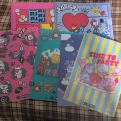 BT21　くら寿司　クリアファイル　下敷き