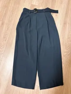 美品 ベルト付き ワイドパンツ アーバンリサーチ