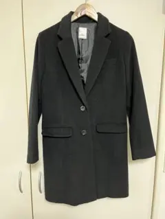 テチチ　ブラック チェスターコート