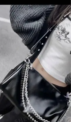 SHEIN DAZY バットウィングカーディガンオープンフロント シズニルック