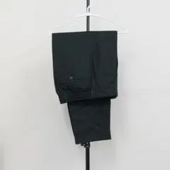 UNIQLO　ユニクロ　タックワイドテーパードパンツ　S　09 BLACK