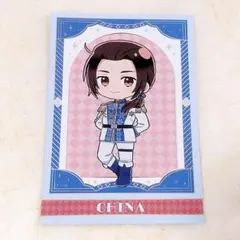 ヘタリア 中国 AMO CAFE ポストカード