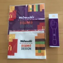 マクドナルド福袋2025 ポテトハンドキャッチャー・クリーナクロス・ポーチ