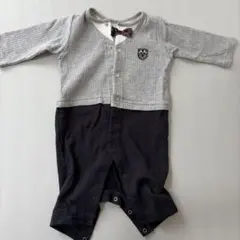 男の子　フォーマル　ロンパース カバーオール 蝶ネクタイ付き