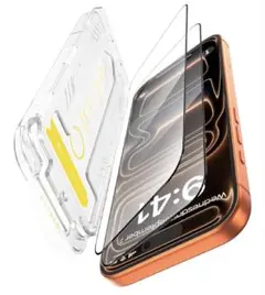 ガラスフィルム iPhone 17 Pro 用 保護フィルム 2枚セット 旭硝子