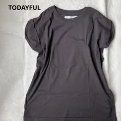 TODAYFUL®︎ パフショルダー　タンクトップ　ブラック　フリーサイズのサムネイル