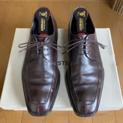 最終値下げ！【バーバリー】革靴濃茶 25.5㎝