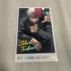 ヒロアカ原画展　限定　レア　箔押し　メモリアルコレクション　轟焦凍