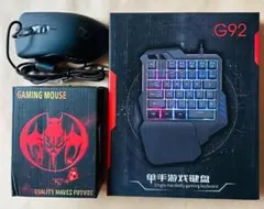 【現品限りの大特価❣❣❣】ゲーミングキーボード 1台＆マウス 2個セット
